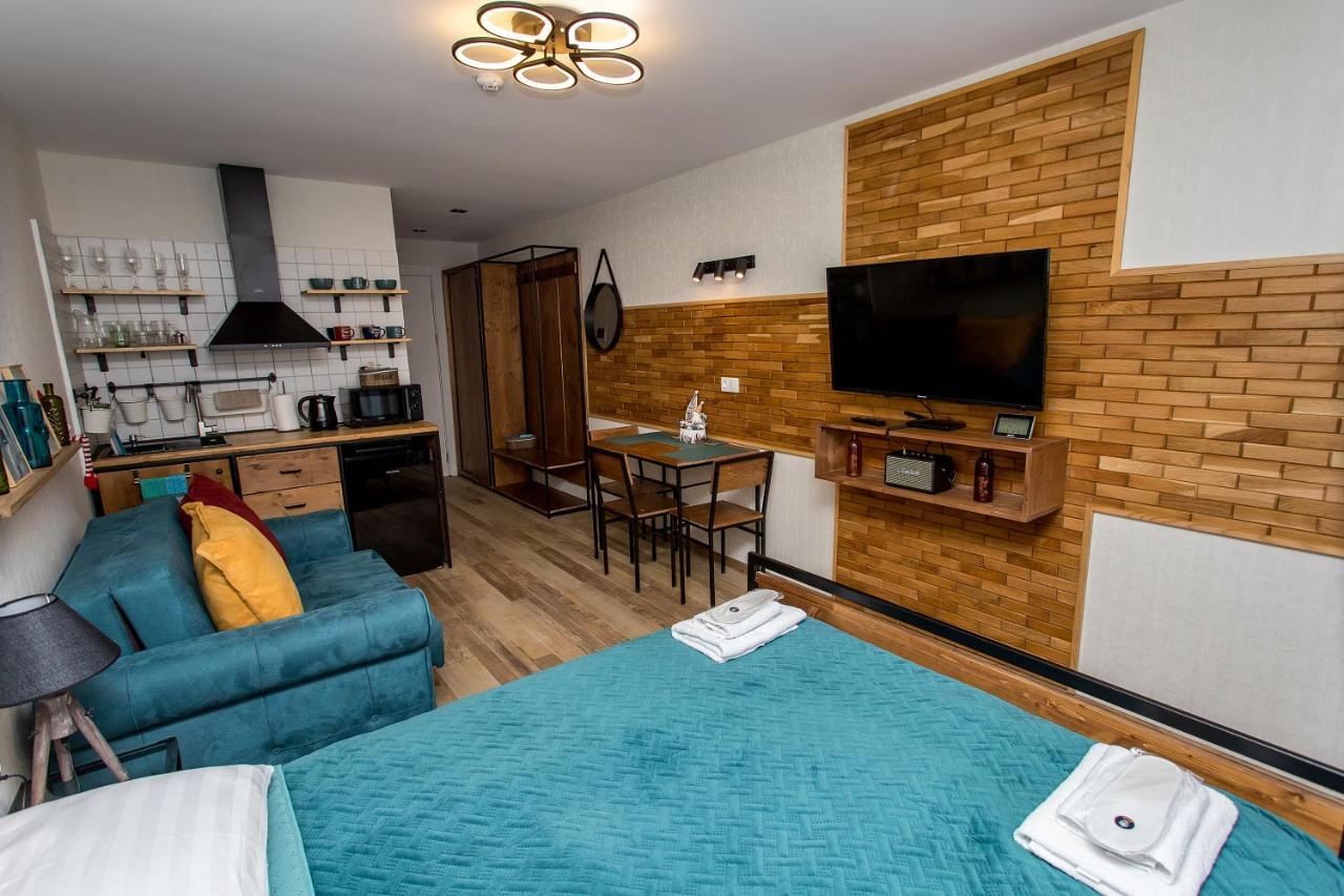 Markos Wooden Loft In กูเดาริ ภายนอก รูปภาพ